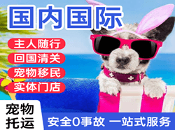 阿鲁科尔沁机场快运国际宠物托运 【国